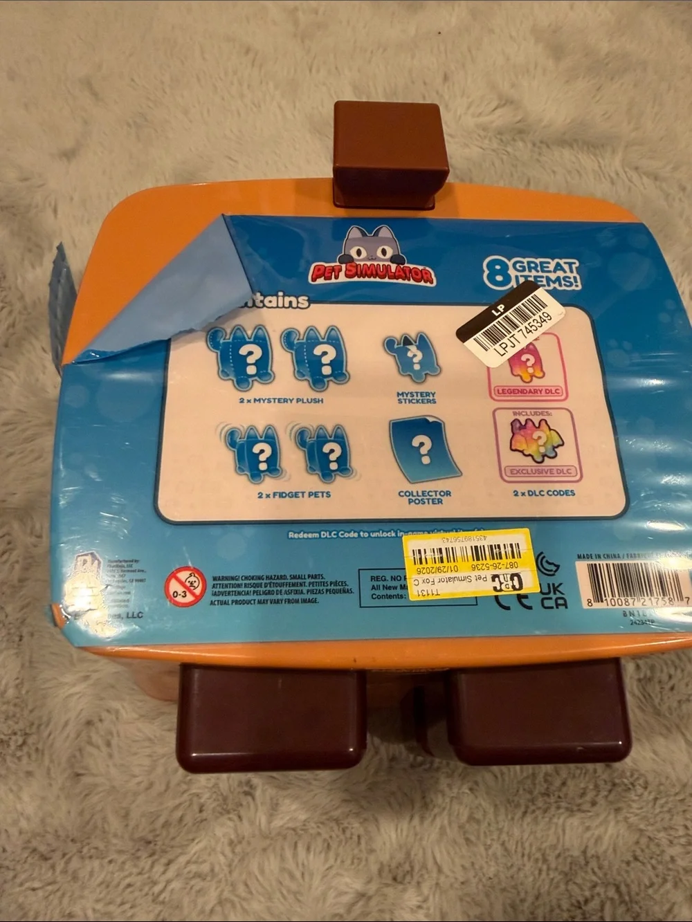 Roblox Pocket Pet Simulator Collector Bundle - Orange new